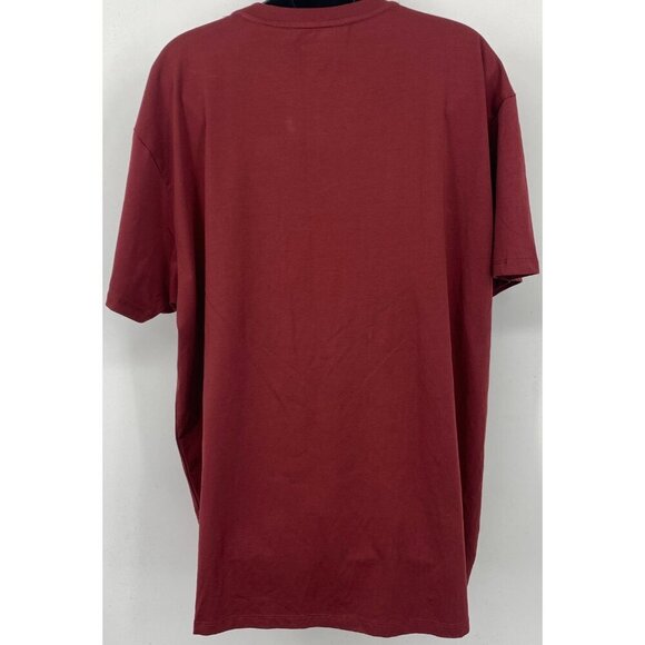 Kenneth Cole Mens Red T-Shirt XXL The Pocket Tee Short Sleeve Round Neck NEW - Picture 4 of 8